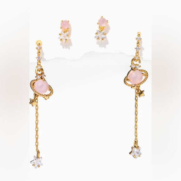 Jupiter Earring Set 🪐 - Picture 1 of 5